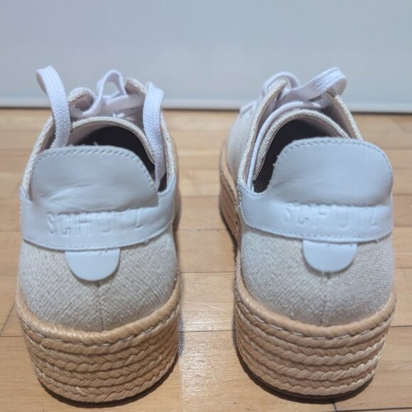 NWT SCHUTZ | Clover Espadrille Flatform Sneakers - Picture 4 of 8